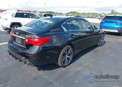 2017 Infiniti Q50 3.0T Premium z USA, uszkodzony, nr VIN JN1EV7AR9HM836099